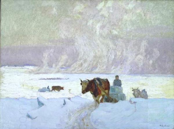 Maurice Galbraith Cullen The Ice Harvest oil painting picture